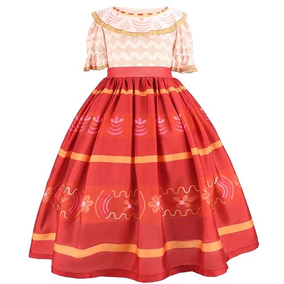 Encanto Mirabel Dolores Flower Costume Dress 5073 - Picture 5 of 8